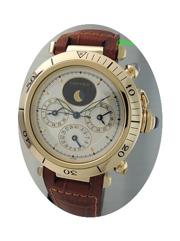 Cartier Pasha 3 Time- Zones Automatik -G...