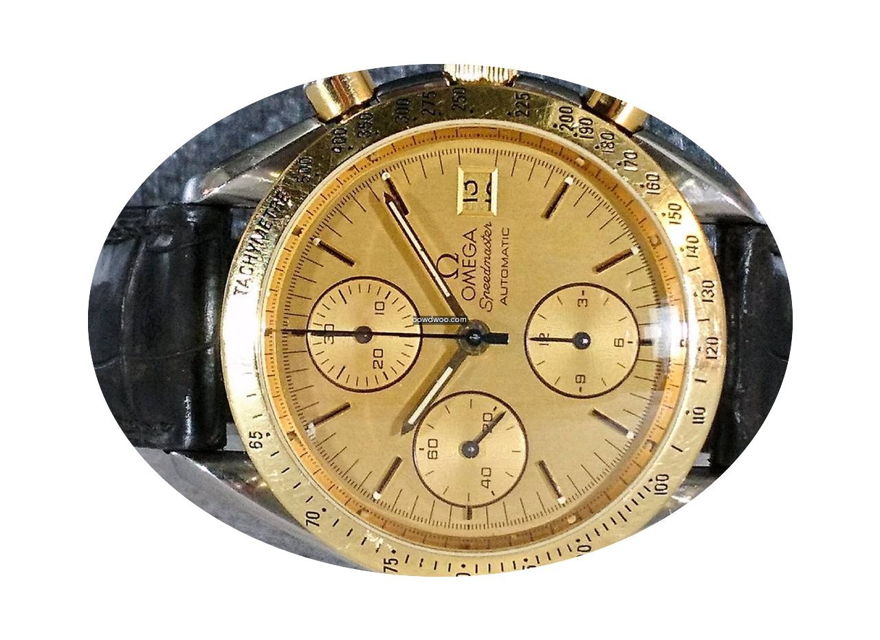 Omega Speedmaster Date 39mm 18k bezel Se...