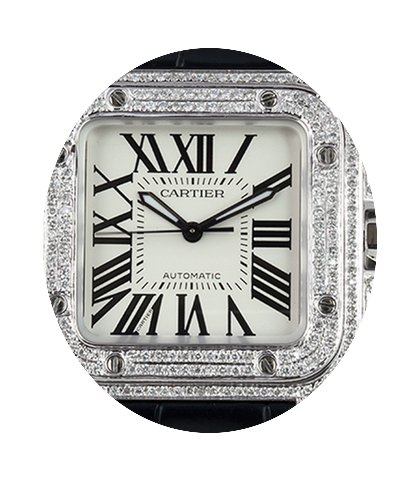Cartier Santos 100 Large W20073X8...