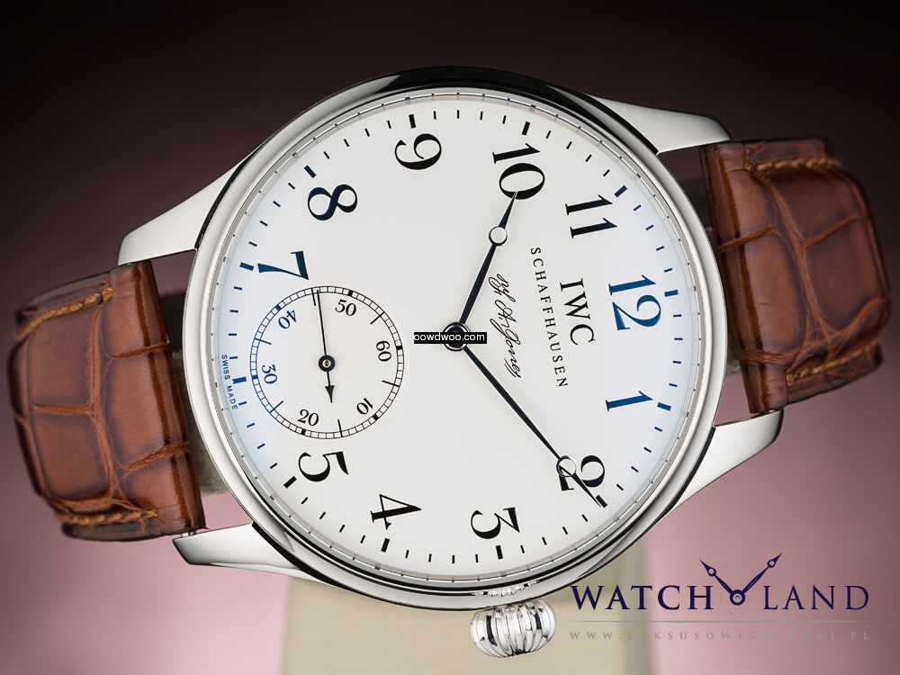 PLATINUM IWC PORTUGUESE F.A. JONES LIMIT...