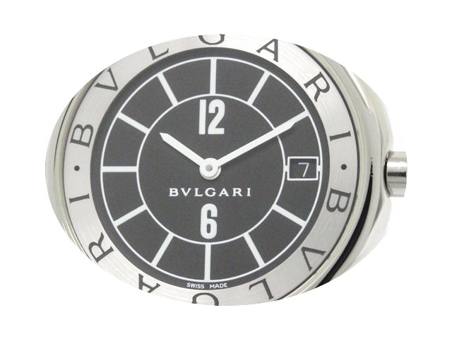 Bulgari Polished Solotempo Stainless Ste...