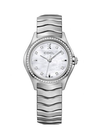 Ebel Wave Mother of Pearl Diamond Dial L...