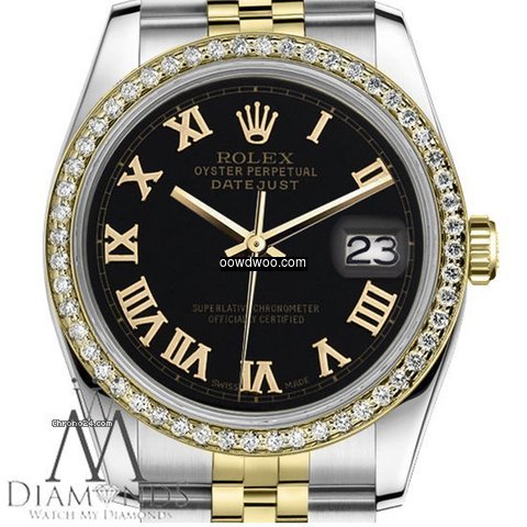 Rolex Ladies Rolex 31mm Datejust 2 Tone ...