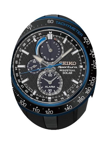 Seiko Sportura SSC429P1 Sportliche Herre...