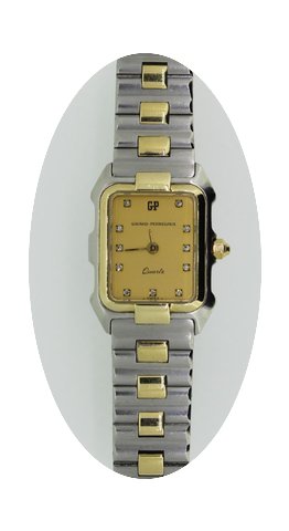 Girard Perregaux Damenuhr Stahl/Gold mit...