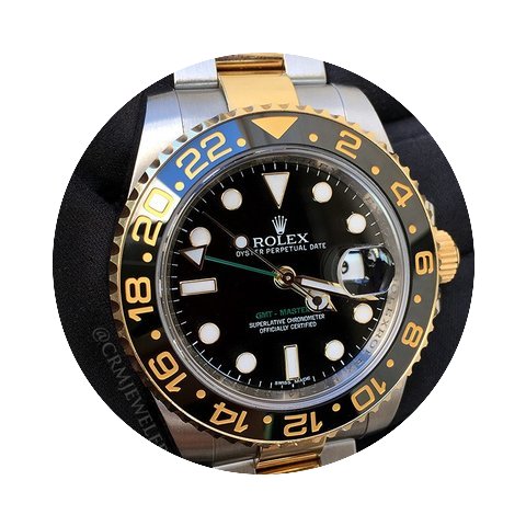 Rolex GMT-Master II Two-Tone Black...