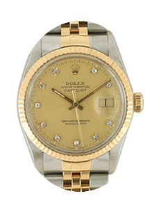 Rolex Datejust acc-oro plastica QUAD ORI...