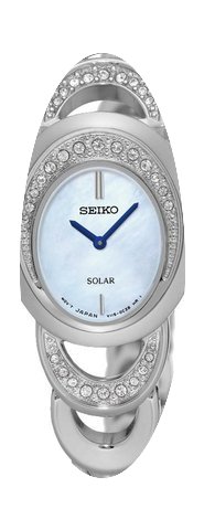 Seiko Solar SUP295P1 Elegante Damenuhr M...