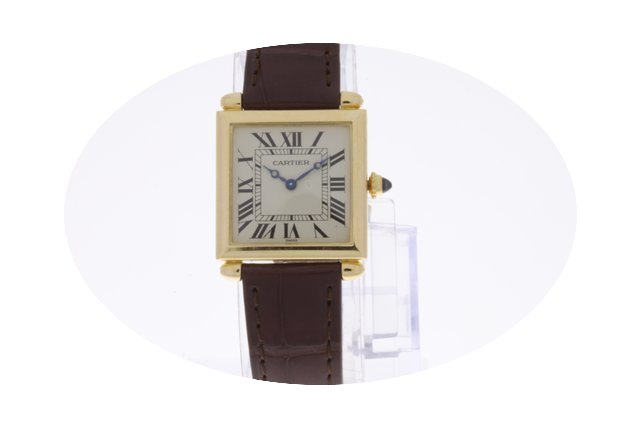 Cartier Tank Obus 18 Karat Gold...