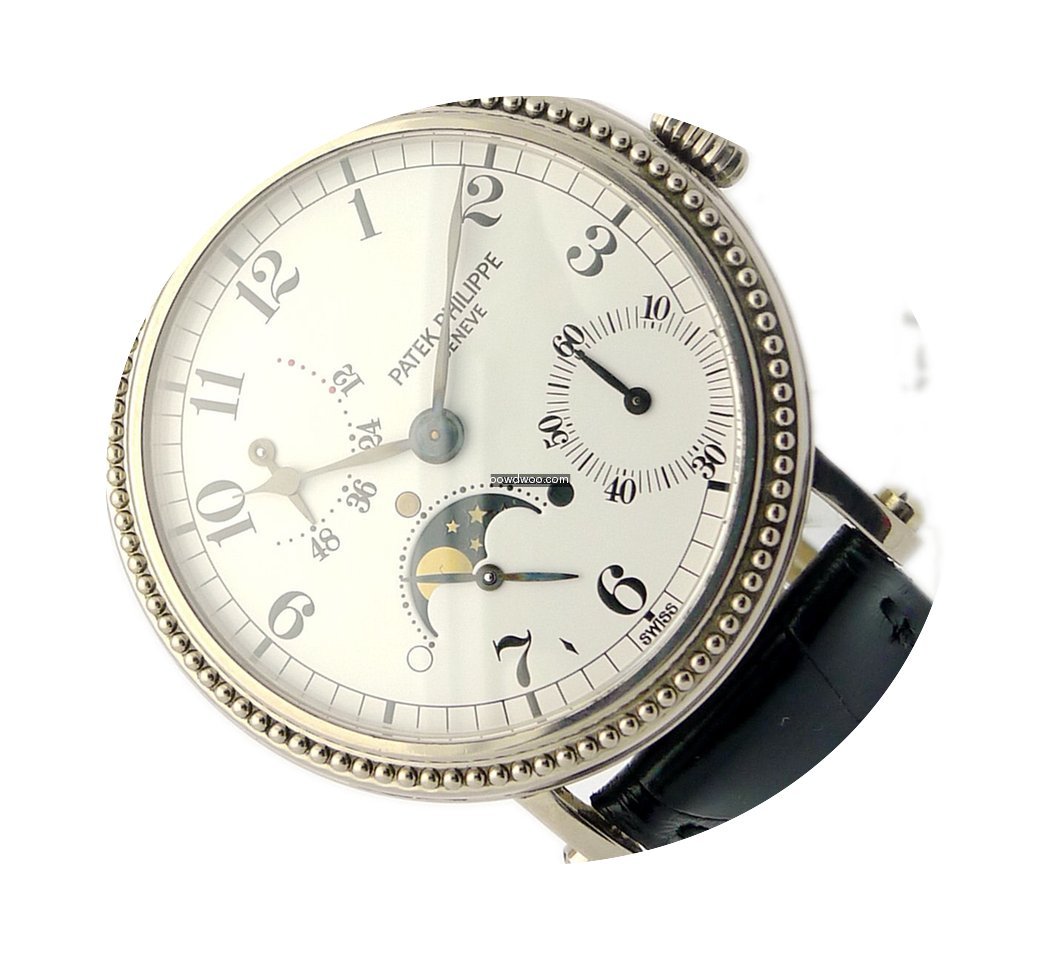 Patek Philippe Mondphase 18ct Weissgold ...