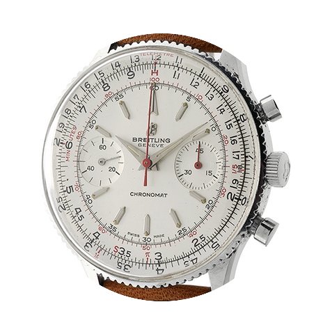 Breitling Chronomat Steel 37mm Silver Di...