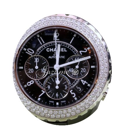 Chanel J12 H1009 Black Ceramic Diamond C...