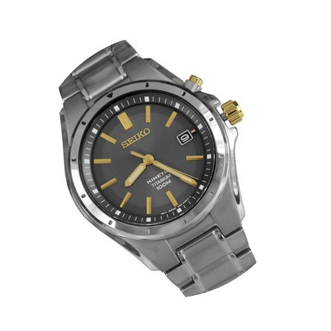 Seiko TITANIUM KINETIC SKA495P1 Hardlex ...