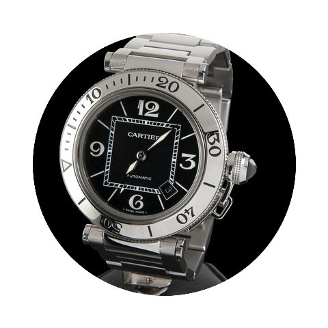 Cartier PASHA STEEL 40 MM AUTOMATIC MEN ...