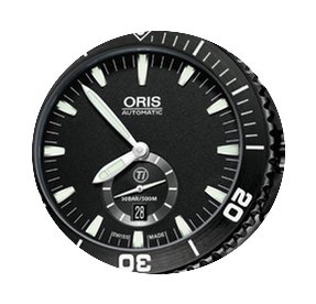 Oris Aquis Titan Small Second Ref. 01 73...