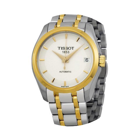 Tissot Couturier Automatic White Dial Tw...