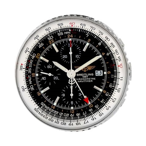 Breitling Navitimer World Chrono Gmt Ste...