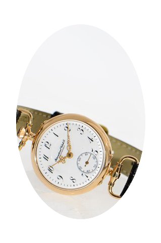 IWC Schaffhausen 14k gold elegant wristw...