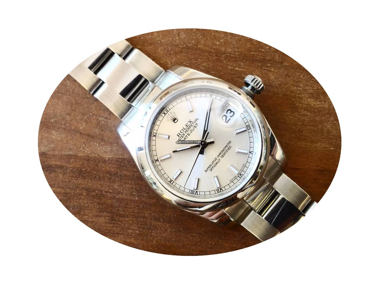 Rolex Datejust steel medium size 31mm Or...