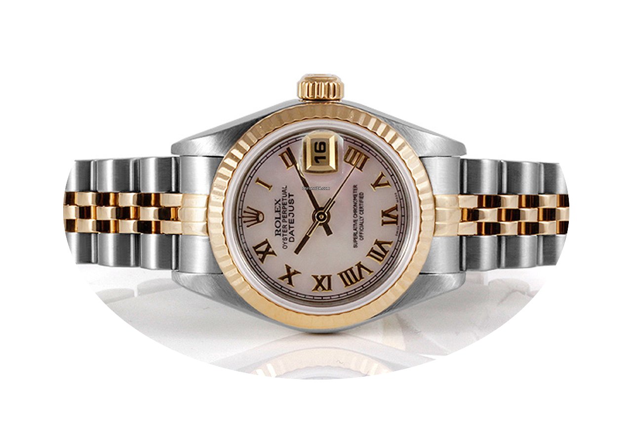 Rolex Datejust Lady YG/SS Mother of Pear...