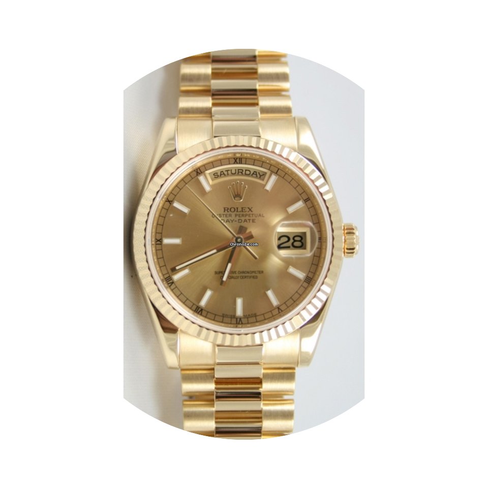 Rolex President Day-Date 118238 Men's 18...