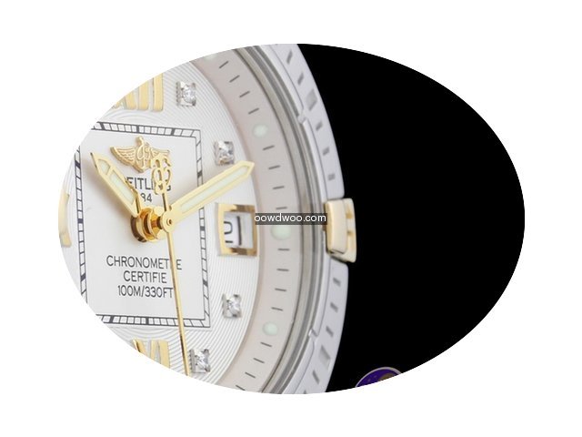 Breitling Windrider Cockpit Lady Gold/Ed...