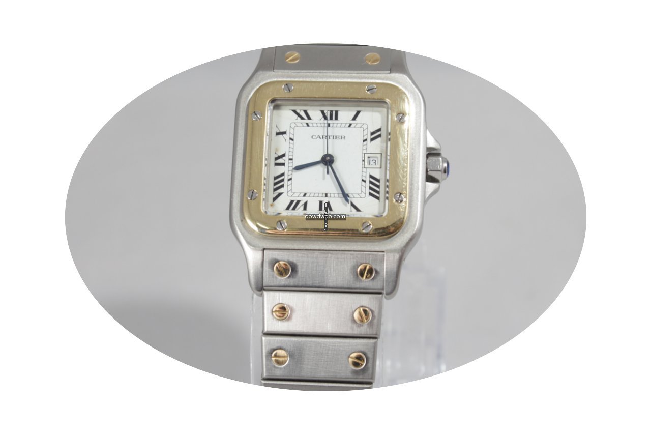Cartier Santos Automatic Et Acier...