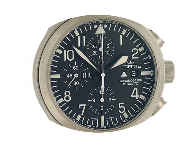 Fortis B-42 Flieger Chronograph Stahl Au...