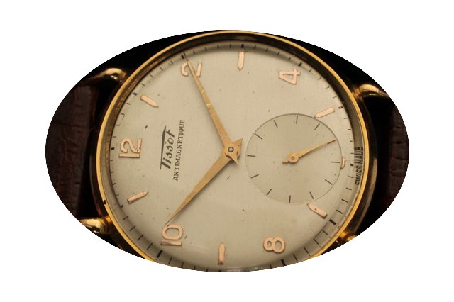 Tissot YELLOW GOLD VINTAGE OVERSIZE FANC...