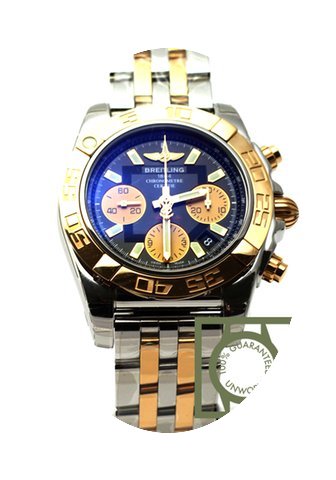 Breitling Chronomat 41 steel gold cb0140...