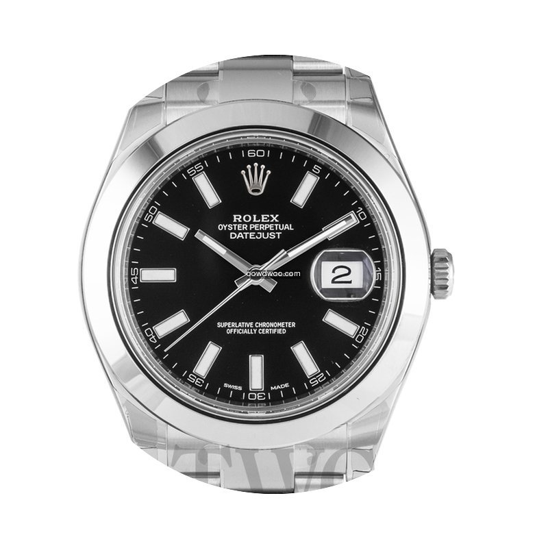 Rolex Datejust II Black/Steel Ø41mm - 1...