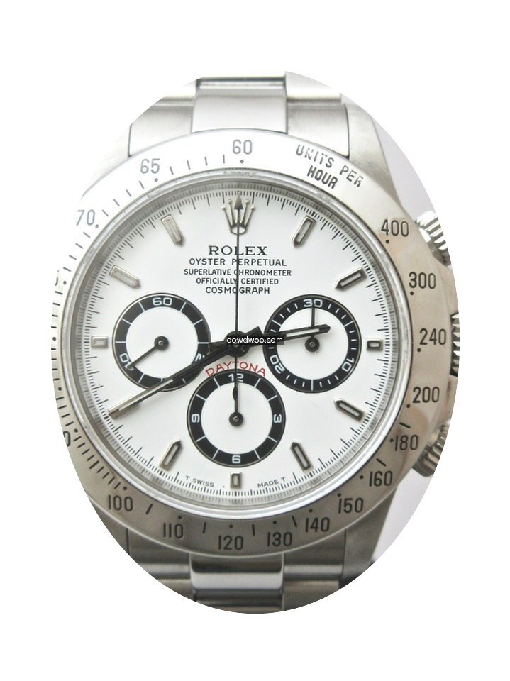 Rolex Daytona Zenith 16520 SEL U9 Serial...