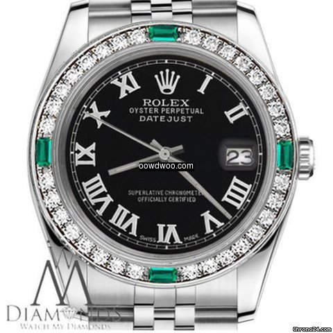 Rolex Ladies Rolex 26mm Datejust Black C...