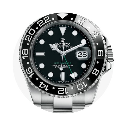 Rolex GMT MASTER 2 GHIERA CERAMICA...