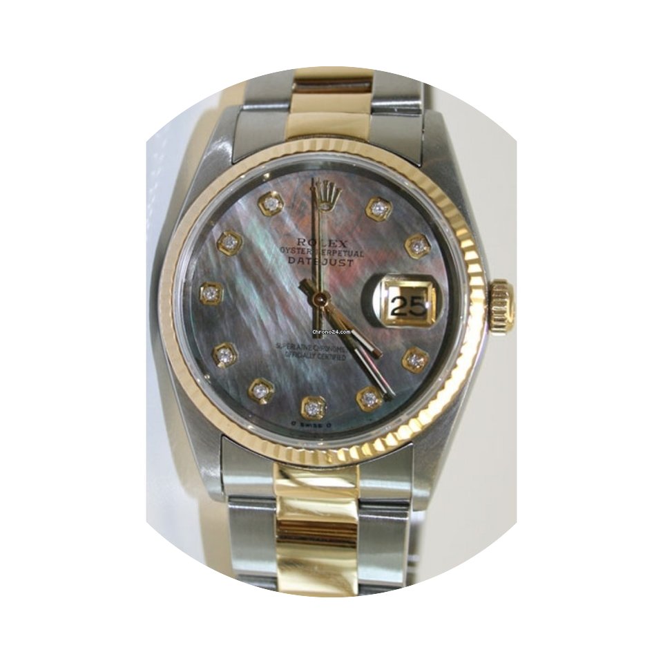 Rolex Datejust 16233 Men's Steel & 18K Y...