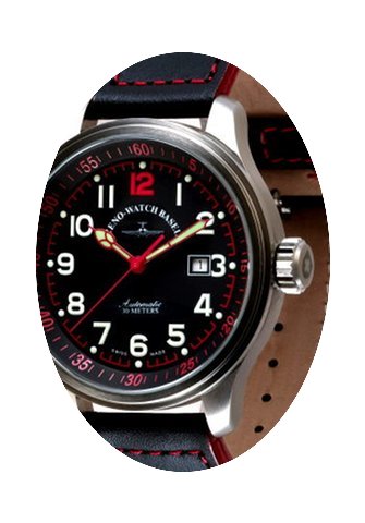 Zeno-Watch Basel OS Pilot Minute bezel A...