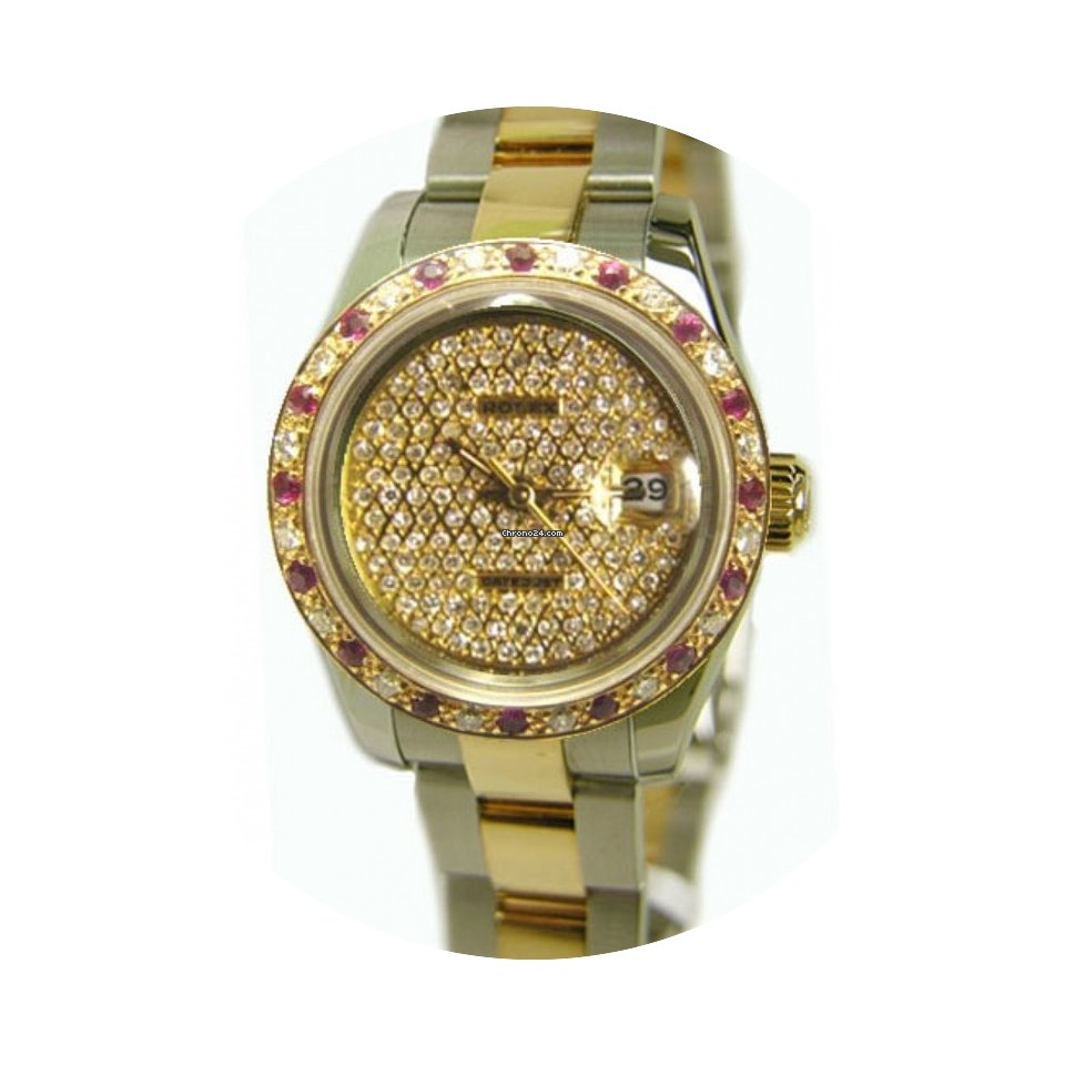 Rolex Datejust Lady's Steel & 18K Yellow...