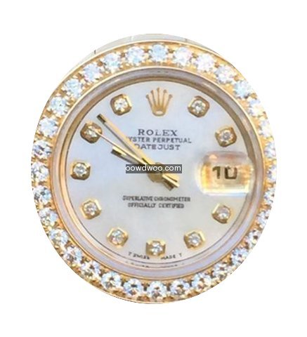 Rolex Ladies 18k Yellow Gold Presidentia...