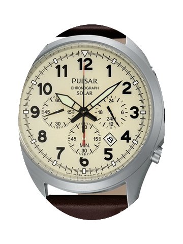 Pulsar PX5005X1 Solar-Chronograph 43mm s...