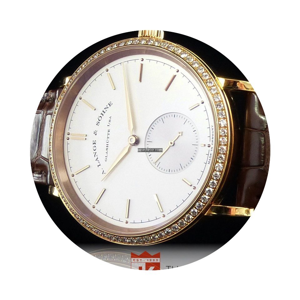 A. Lange & Söhne Saxonia Diamonds Gold ...