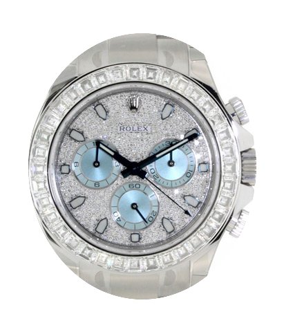 Rolex Daytona 116576tbr Platinum, Diamon...