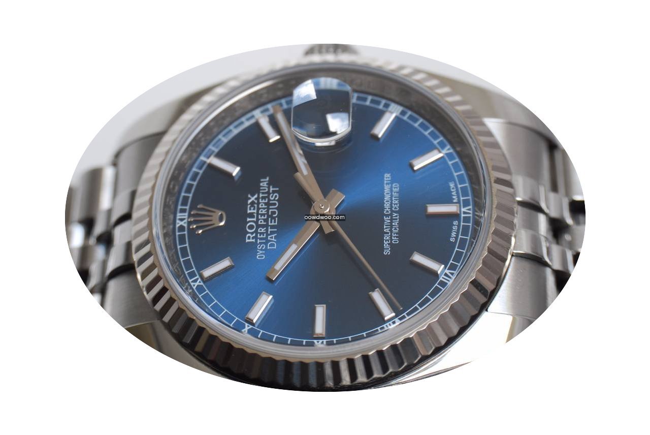 Rolex Datejust 116234 - Blue dial - Box/...
