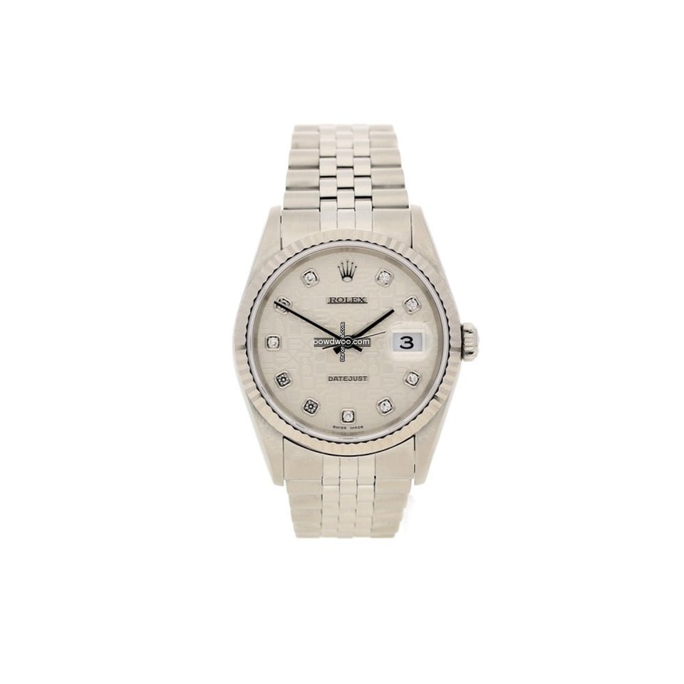 Rolex Datejust 16234 - Silver Jubilee Di...