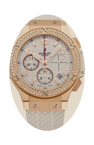 Hublot Big Bang 41mm Gold White Diamonds...