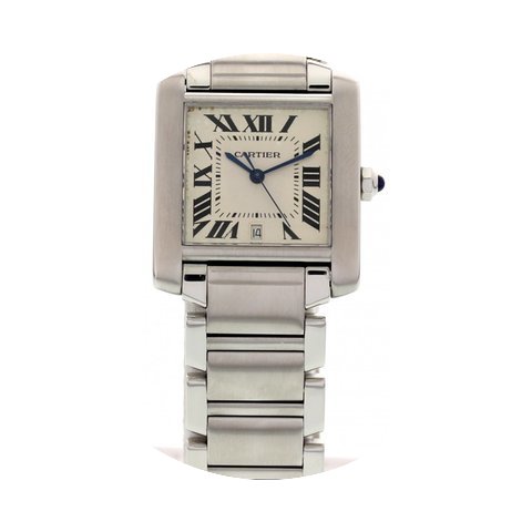 Cartier Men's Stainless Steel Cartier Ta...