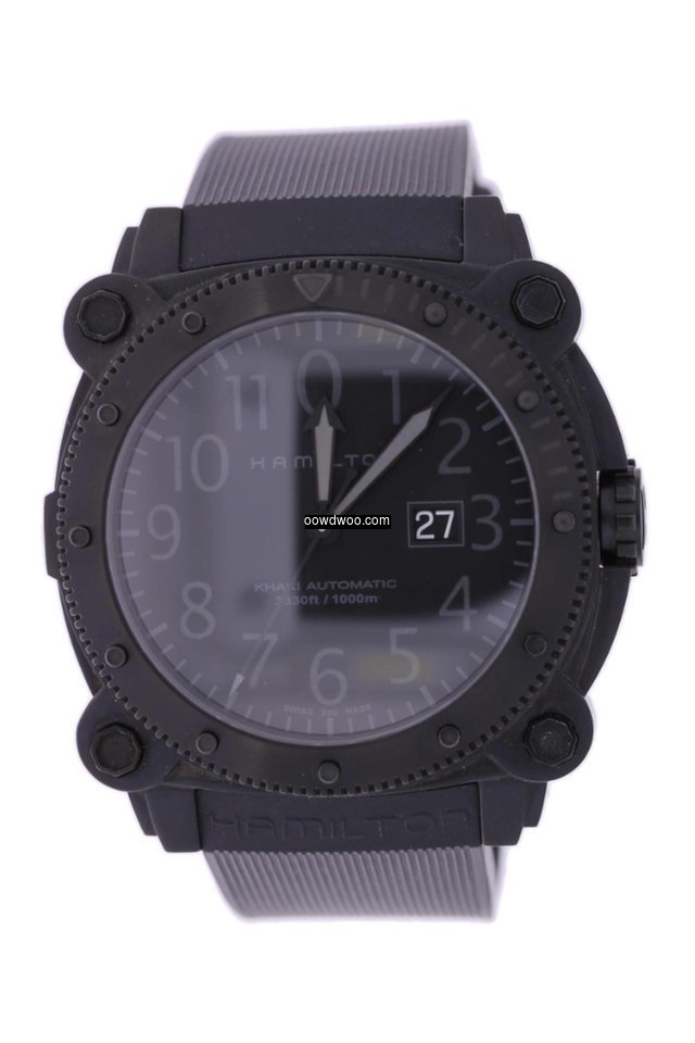 Hamilton Khaki Navy BeLOWZERO...