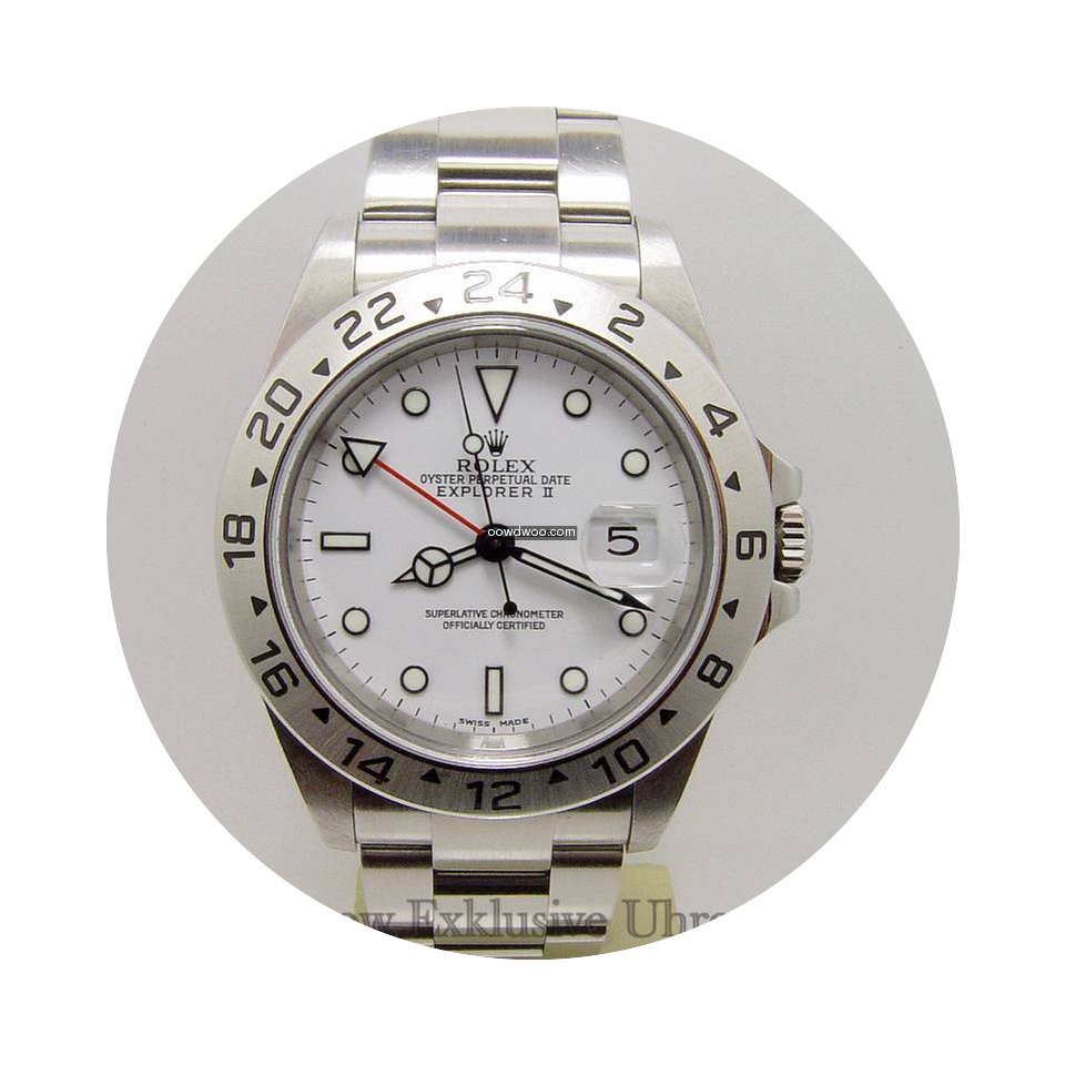 Rolex Explorer II Stahl...