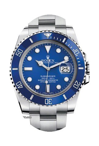 Rolex Submariner Custom Ceramic Blue 116...