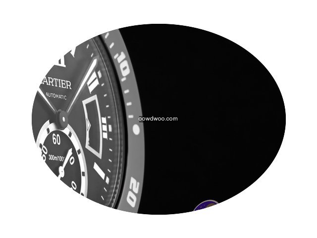 Cartier Diver Calibre De Cartier Black D...