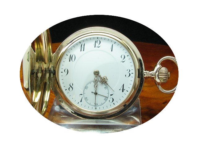 IWC Schaffhausen 14kt 585 Gold Savonette...